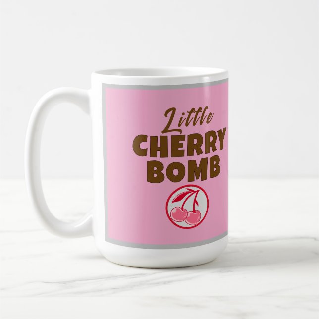 Caneca De Café bomba cereja (Esquerda)
