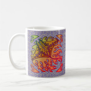 Caneca De Café Bomba Manta Ray