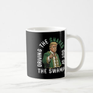 Caneca De Café Bomba Que Retira Os Cobras Do Pântano