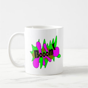 Caneca De Café Bombardeio de boom