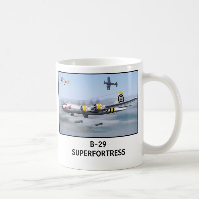 Caneca De Café Bombardeiro B-29 (Direita)