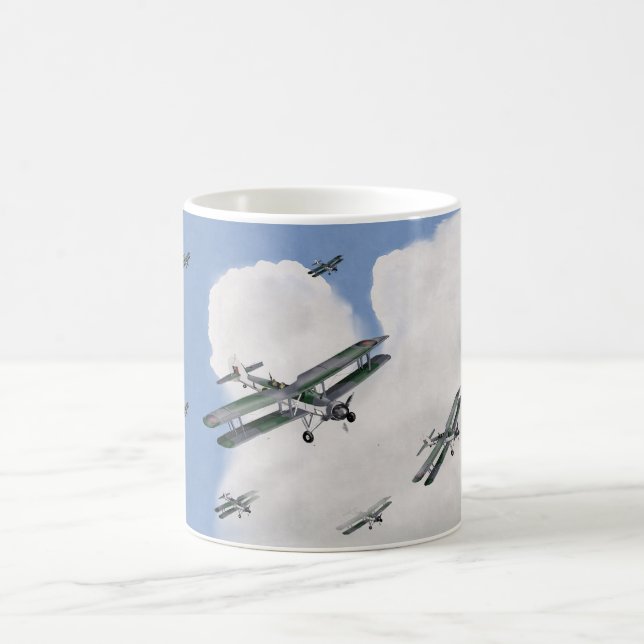 Caneca De Café Bombardeiros espadarte Torpedo 1941 (Centro)