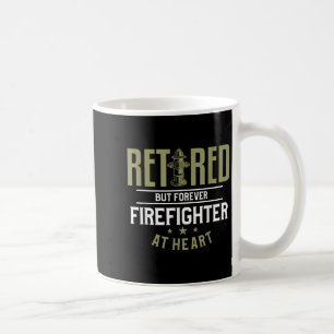 Caneca De Café Bombeiro Aposentado, Mas Para Sempre, Na Retireia 