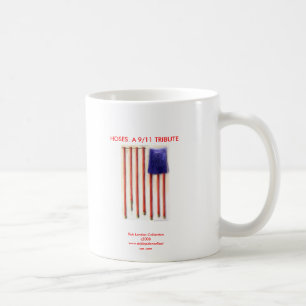Caneca de Café Bombeiro Bandeira Americana 11 de S