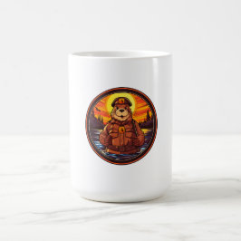 Caneca De Café Bombeiro do Beaver