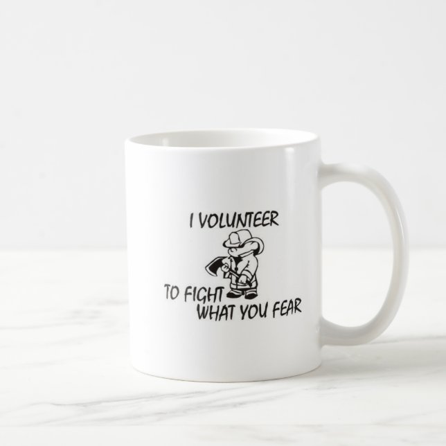 Caneca De Café Bombeiro Voluntário (Direita)
