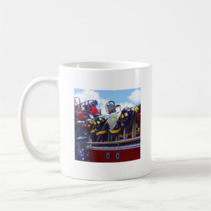 Caneca De Café Bombeiros - Capacetes de combate a incêndios