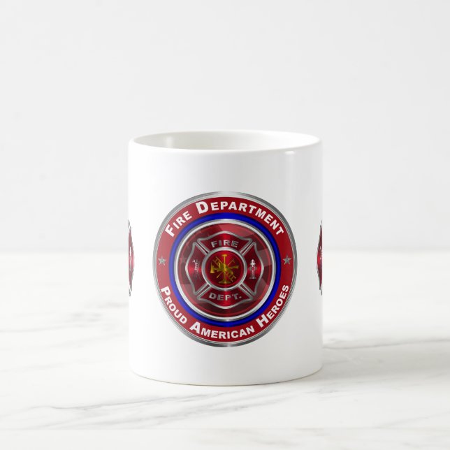 Caneca De Café Bombeiros comemorativos especialmente concebidos p (Centro)