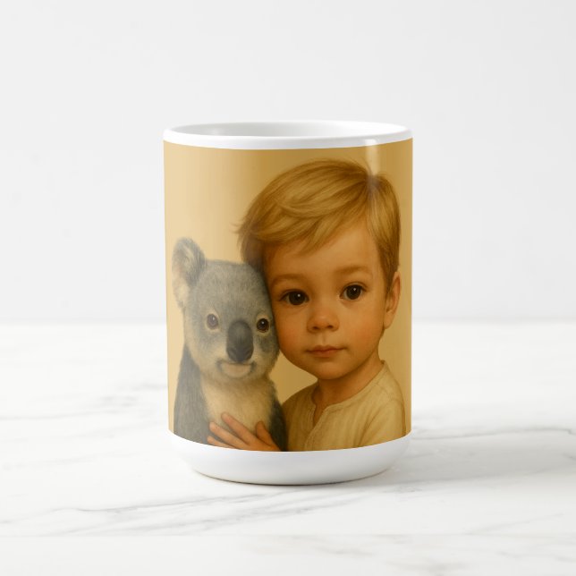 Caneca De Café Bond of the Wild and Innocent (Koala) (Centro)