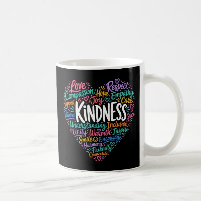 Caneca De Café Bondade compaixão empatia e respeito (Direita)