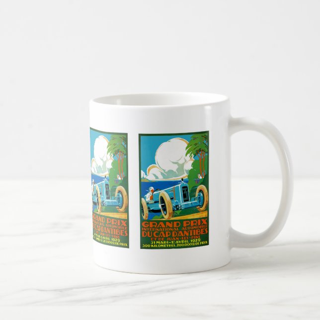 Caneca De Café Boné d'Antibes do Grande Prêmio Du (Direita)