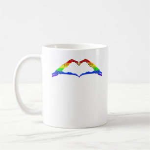 Caneca De Café Bone Hands Heart Classic