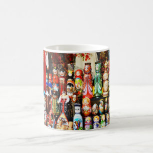 Caneca De Café Bonecas russas