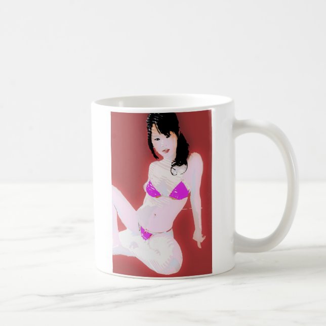 Caneca De Café BonecaViva1 (Direita)