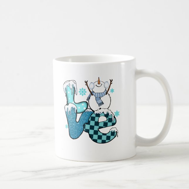 Caneca De Café Boneco de neve  (Direita)