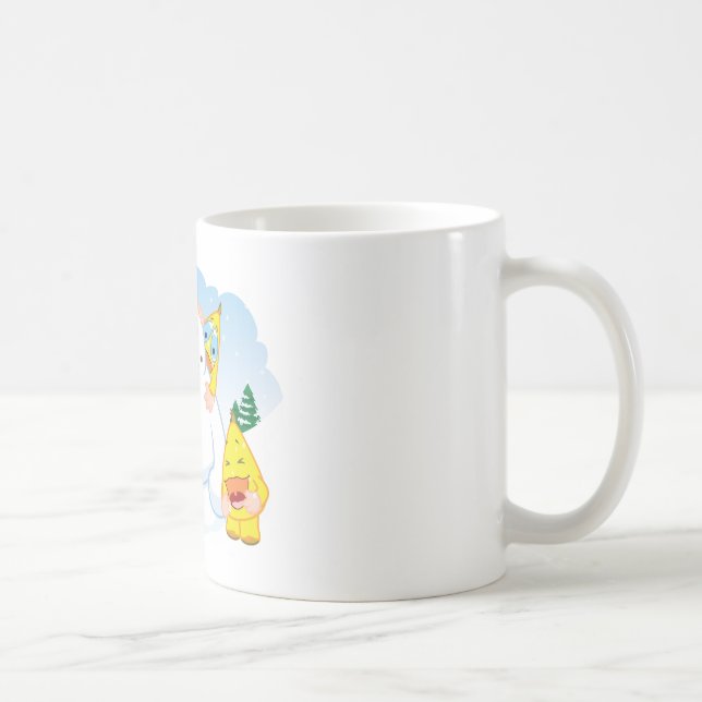 Caneca De Café Boneco de neve de Zingoz (Direita)