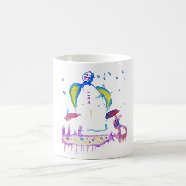Caneca De Café Boneco de neve e seu melhor amigo (Centro)