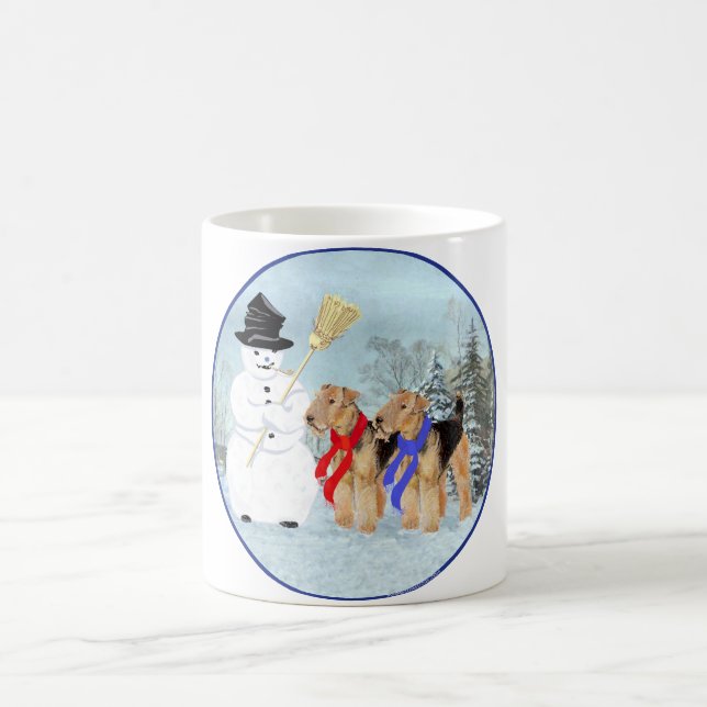 Caneca De Café Boneco de Neve Mágico (Centro)