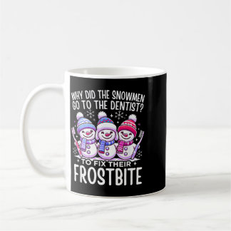 Caneca De Café Boneco de Neve Natal Dentista Dentária Istant Xmas