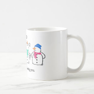 Caneca De Café Bonecos de neve engraçados