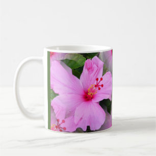 Caneca De Café Bonita Coffee Mug, Flor Rosa