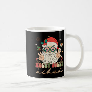 Caneca De Café Bonita Holly Christmas Jolly Vibes Hippie Papais n