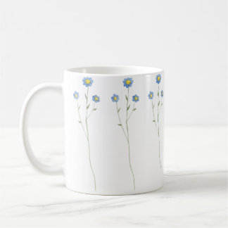 Caneca De Café Bonita mão pintada para me esquecer