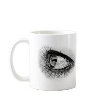 Bonita mulher, olho no cheio mascara