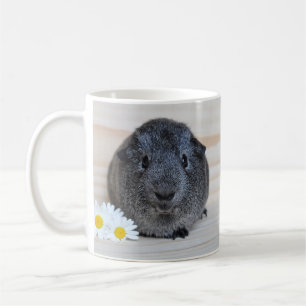 Caneca De Café Bonita, Prateada Agouti Guiné Porco e Visitas