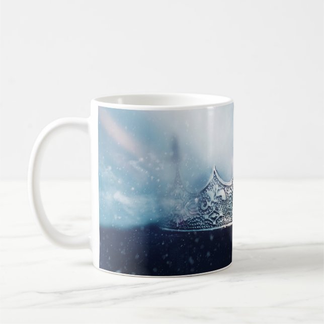 Caneca De Café Bonita rainha e coroa-rei (Esquerda)