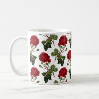 Caneca De Café Bonita Rosa vermelha