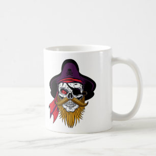 Caneca De Café Bonita Taça de Café Pirata de Halloween