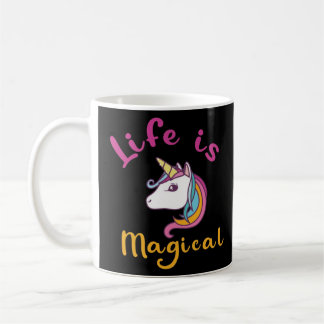 Caneca De Café Bonitas mulheres do Unicórnio dão Roupa