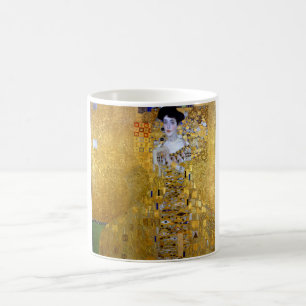 Caneca De Café Bonito a mulher em Gustavo Dourado Klimt
