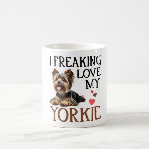 Caneca De Café Bonito Adoro Meu Cachorro Yorkki