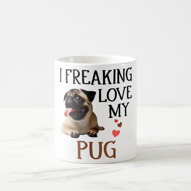 Caneca De Café Bonito Ama Meu Cachorro (Centro)