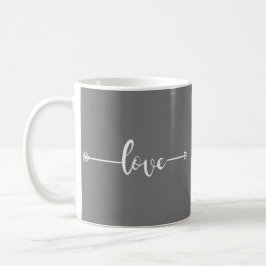 Caneca De Café Bonito amor temido Coffee Mug