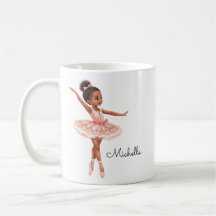 Bonito Ballerina Girl Personalizada