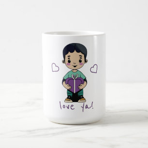 Caneca De Café Bonito Beijo