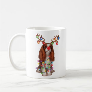 Caneca De Café Bonito Cavaleiro Rei Charles Spaniel Funny Xmas Gi