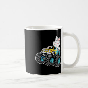 Caneca De Café Bonito Coelhinho Andando Monstrando Páscoa De Cami
