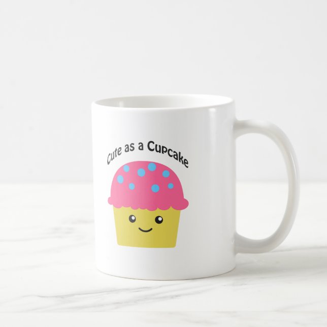 Caneca De Café Bonito como Cupcake (Direita)