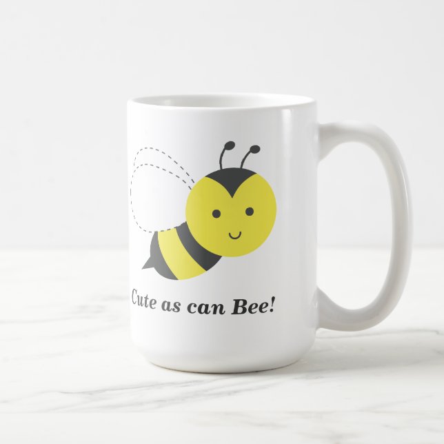 Caneca De Café Bonito como pode ser Abelha (Direita)