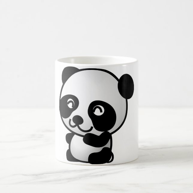 Caneca de café bonito da panda (Centro)