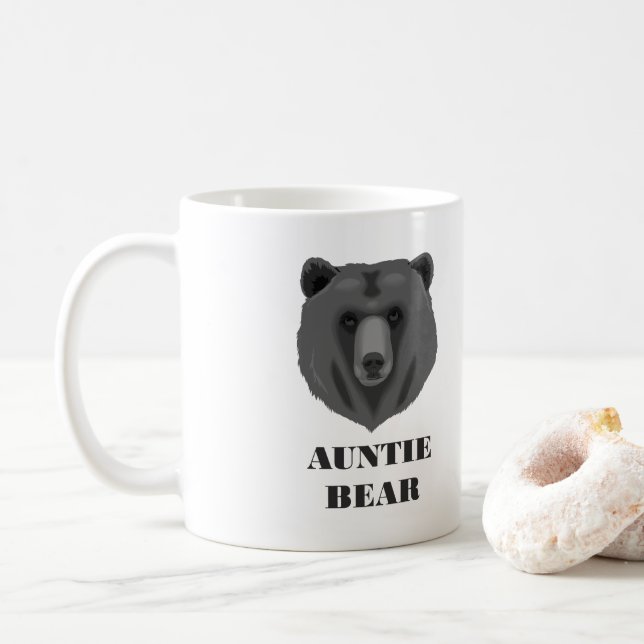 Caneca de café bonito do Auntie Carregamento (Com Donut)