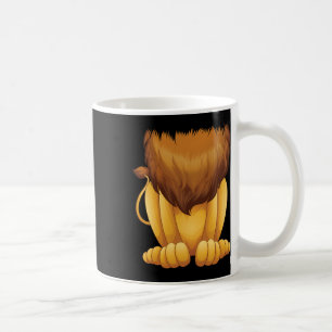 Caneca De Café Bonito Fato De Leão Sem Cabeça Figurino Halloween