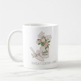 Caneca De Café Bonito Flor Gardening Mãe