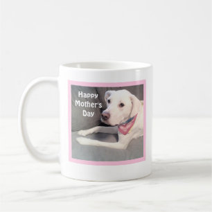 Caneca De Café Bonito Labrador Branco Retriever Misturar Cachorro