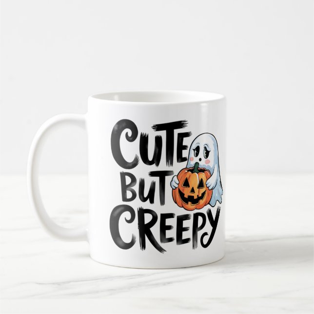 Caneca De Café Bonito mas assustador (Esquerda)