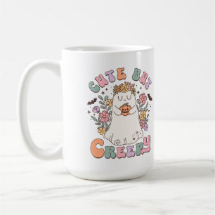 Caneca De Café Bonito, mas assustador Halloween